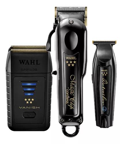 Máquinas Vanish + Combo Cortador Magic e Acabamento Wahl