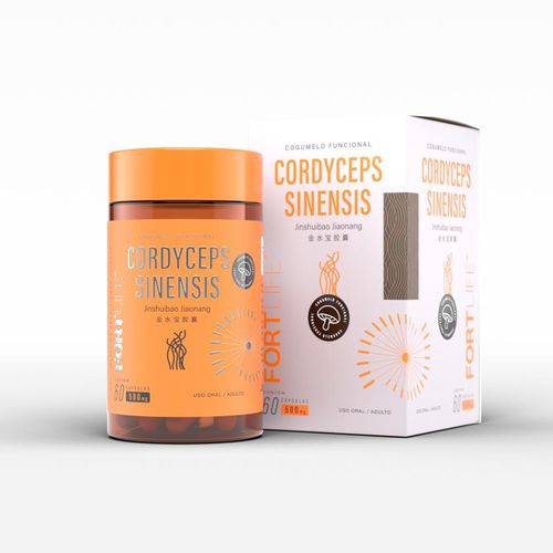 Cordyceps Sinensis 500mg 60cap - Fortlife
