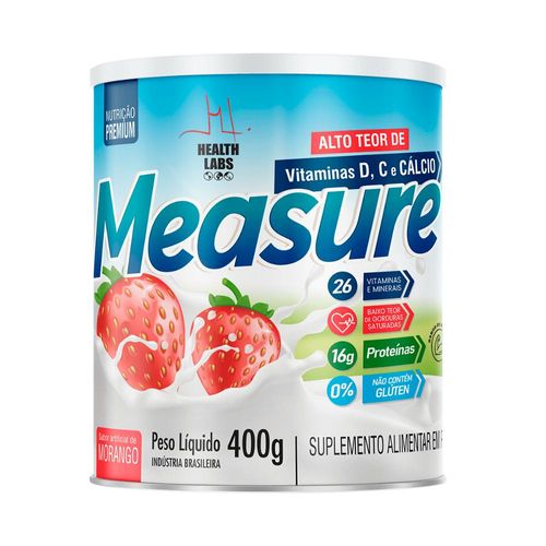 Measure 400g Morango - HEALTH LABS