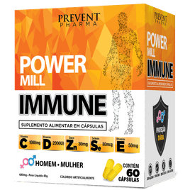 Power Mill Immune 60cap - Prevent
