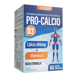 Pro-Calcio D3 900mg 120cap Calcio+Vitamina D Arte Nativa
