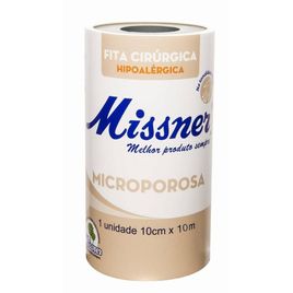 Fita Cirúrgica Microporosa Na Cor Bege 10cm X 10mt - Missner