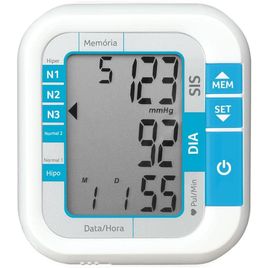 Monitor De Pressão Arterial De Pulso HC204 Cor Branco - Multilaser Cor Branco