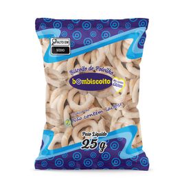 Caixa 10 Unidades Biscoito Polvilho Tradicional 25g Sem Lactose