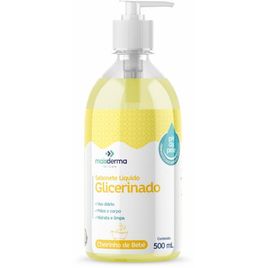 Sabonete Líquido Glic Mais Derma 480ml  Cheirinho De Bebê - Avvio